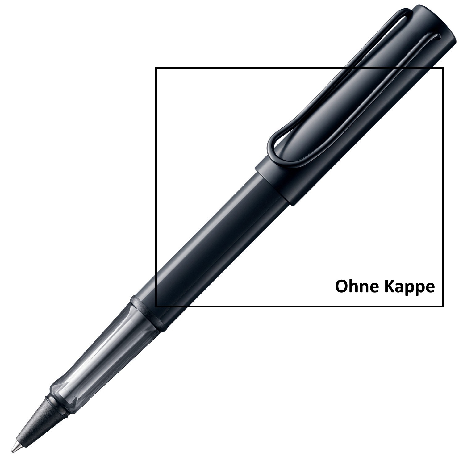 LAMY Ersatzteil Schaft für Tintenroller Al-star schwarz 371 LAMY Ersatzteil Schaft für Tintenroller Al-star schwarz 371