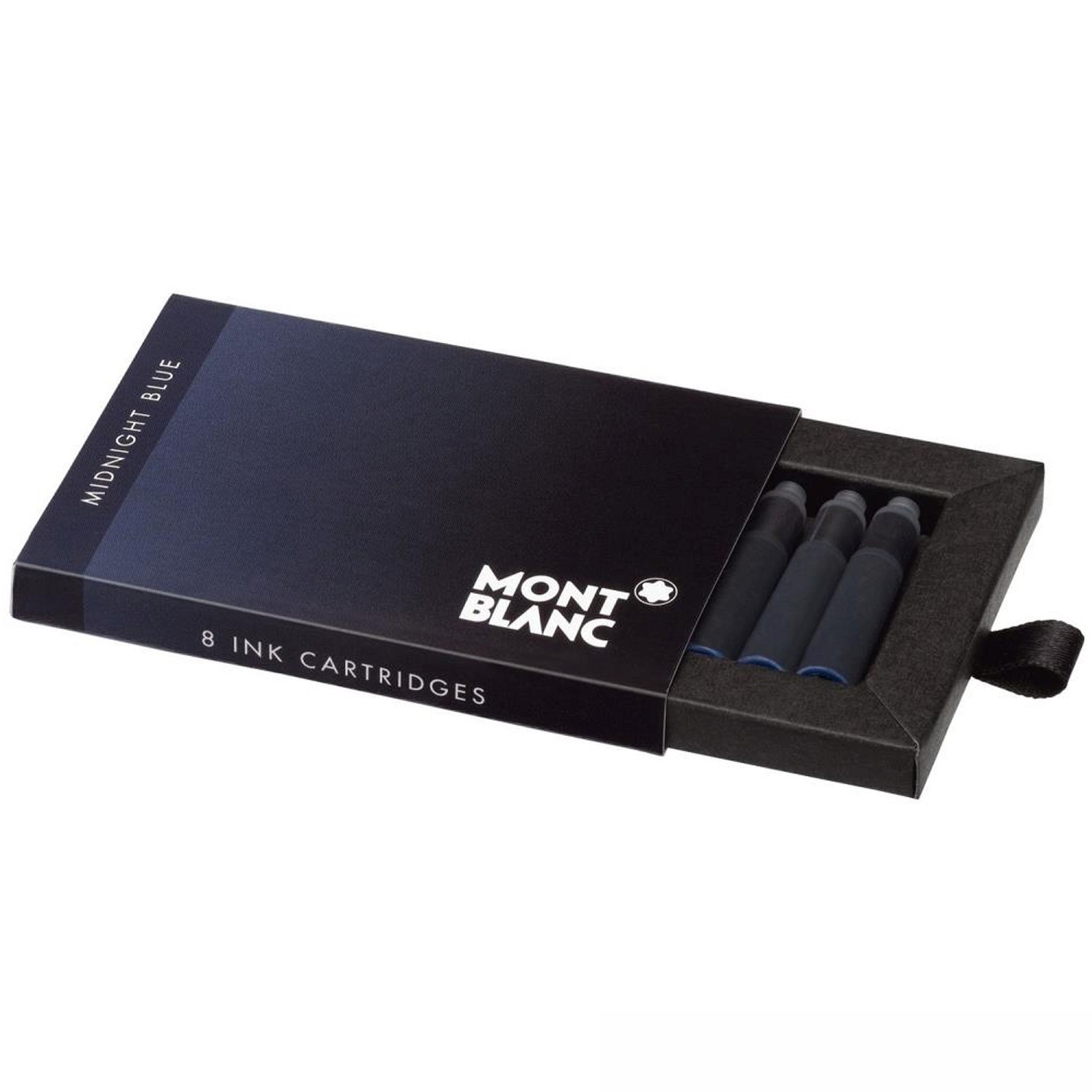 Montblanc 8 Tintenpatronen  Midnight Blue 128199 Montblanc 8 Tintenpatronen  Midnight Blue 128199