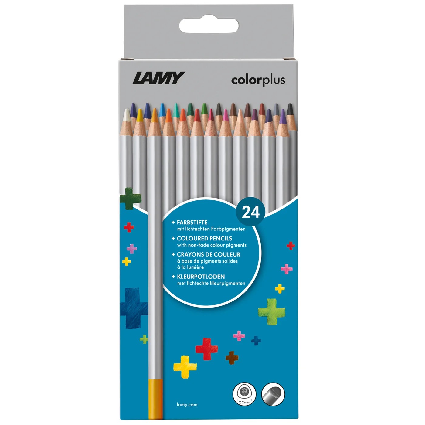 LAMY colorplus Farbstift 24er Faltschachtel