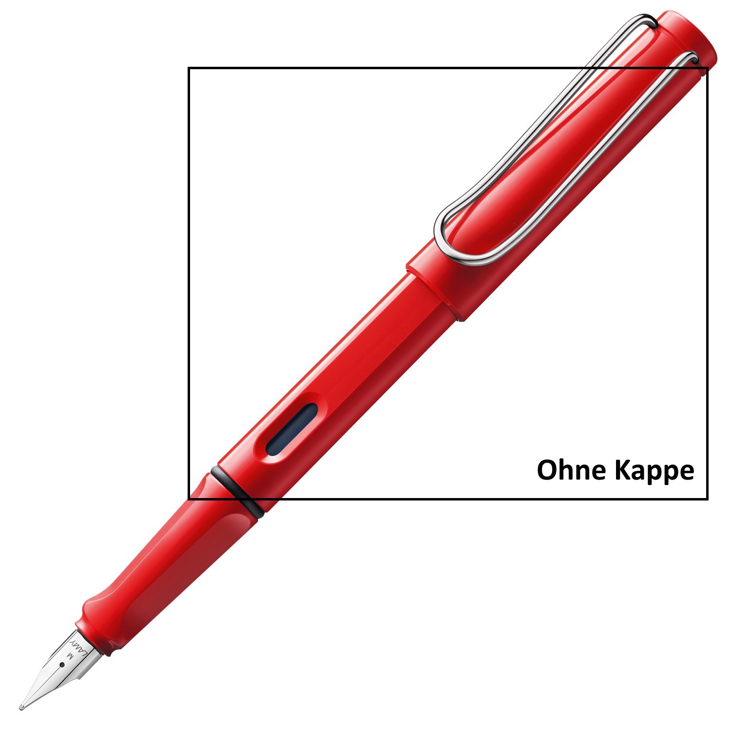 LAMY Ersatzteil Schaft für Füller safari rot 016 LAMY Ersatzteil Schaft für Füller safari rot 016