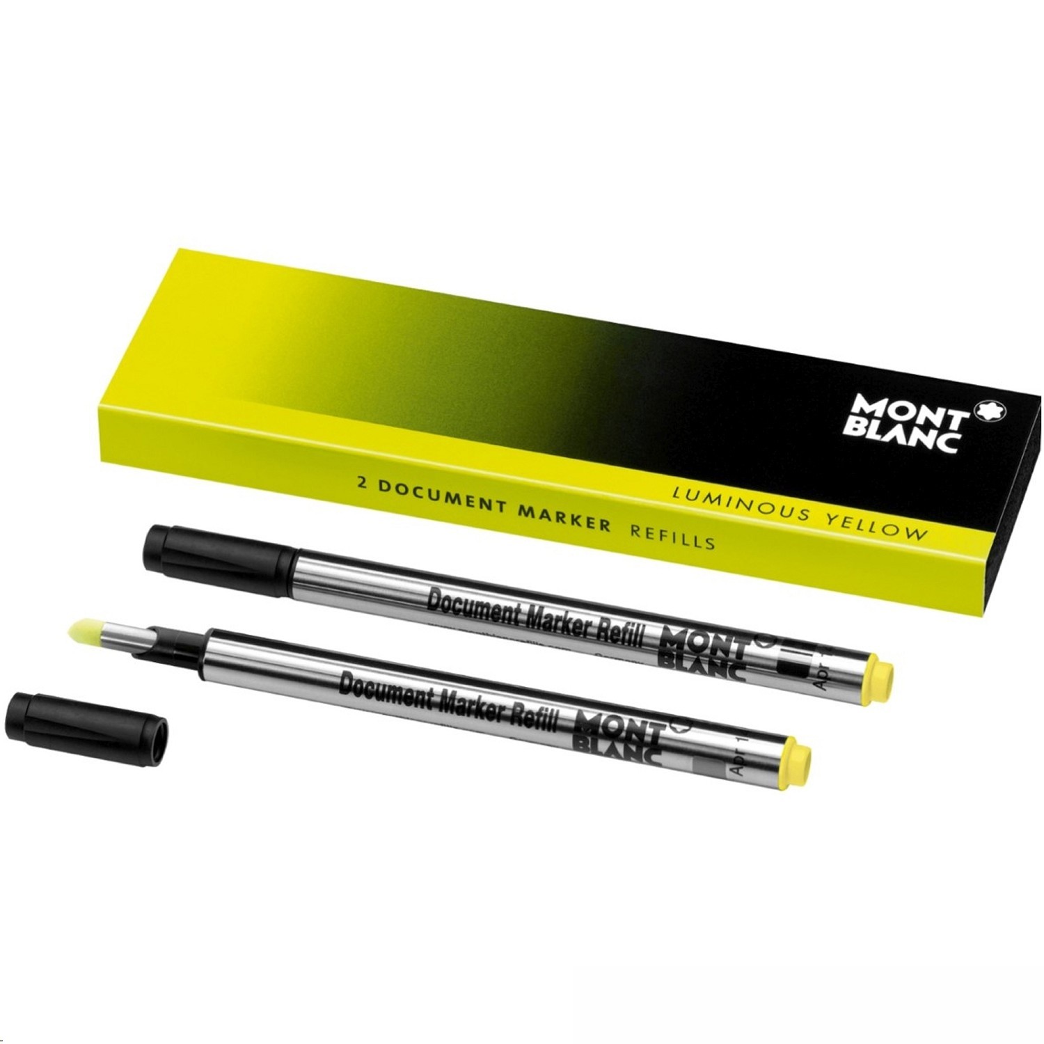Montblanc 2 Dokumentenmarker-Minen (Luminous Yellow) 128252 Montblanc 2 Dokumentenmarker-Minen (Luminous Yellow) 128252
