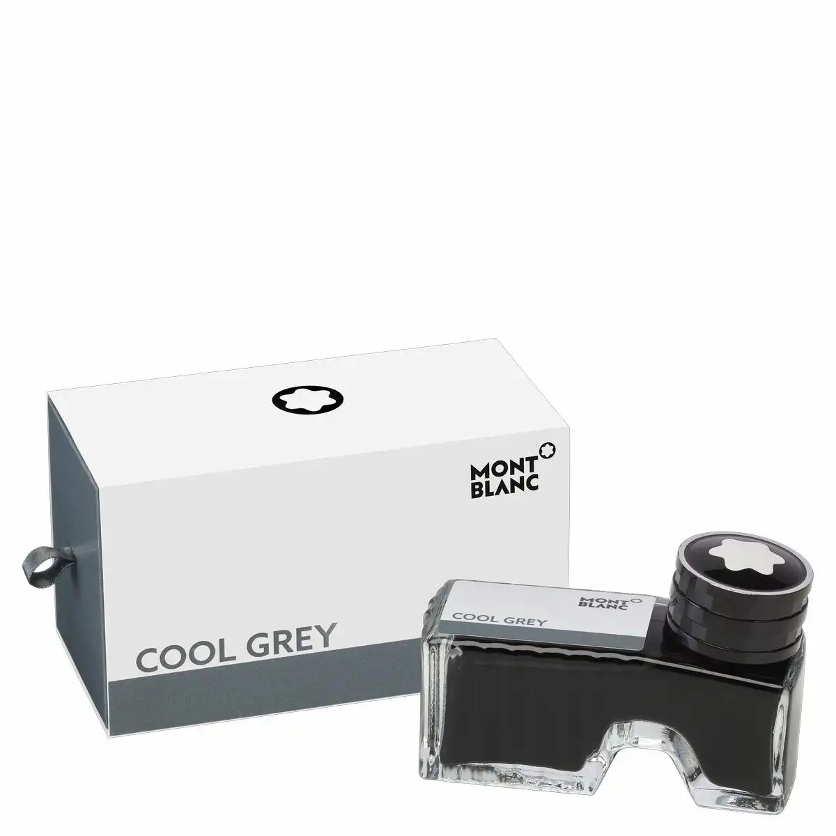 Montblanc Tintenfass 60ml Cool Grey 105186 Montblanc Tintenfass 60ml Cool Grey 105186