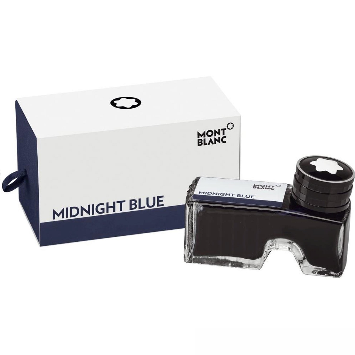 Montblanc Tintenfass 60ml Midnight Blue 128186 Montblanc Tintenfass 60ml Midnight Blue 128186