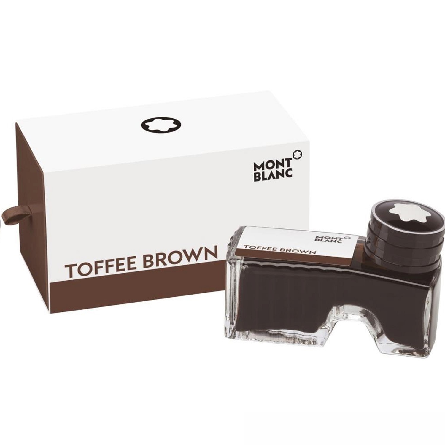 Montblanc Tintenfass 60ml Toffee Brown 128190 Montblanc Tintenfass 60ml Toffee Brown 128190