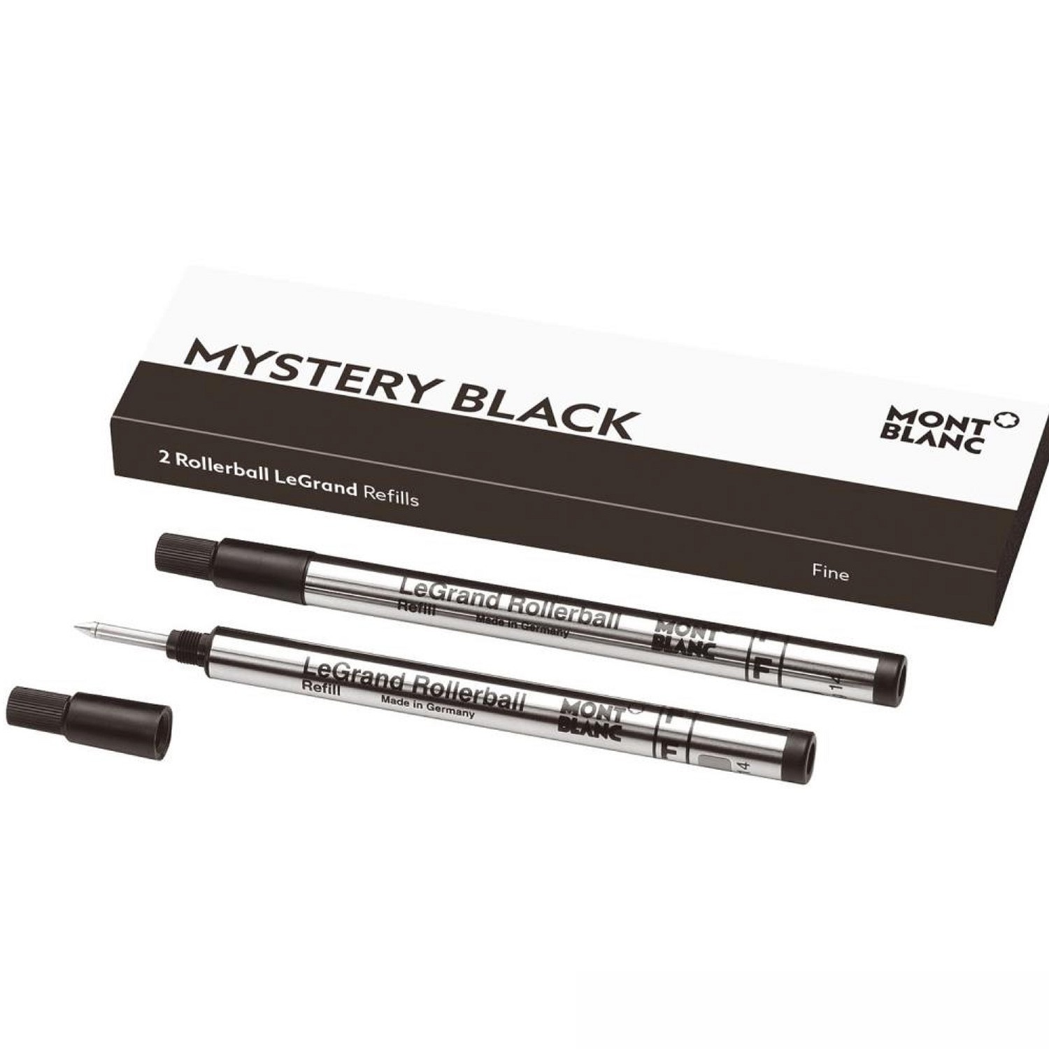 Montblanc 2 Rollerballminen LeGrand (F) Mystery Black 128224 Montblanc 2 Rollerballminen LeGrand (F) Mystery Black 128224