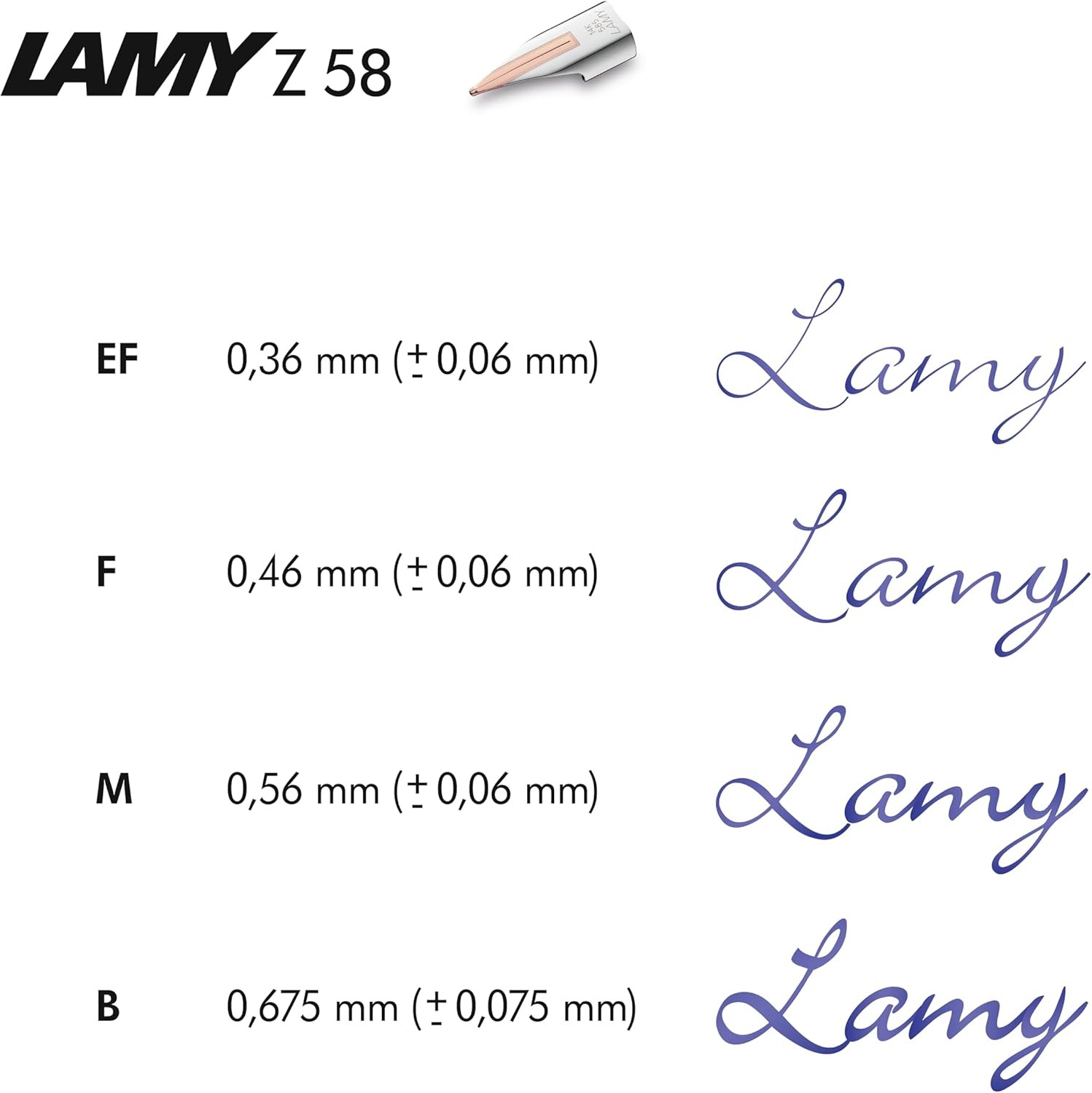 LAMY 14 kt. Goldfeder Z 58 LAMY 14 kt. Goldfeder Z 58