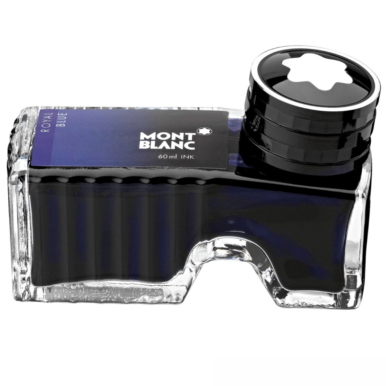 Montblanc Tintenfass 60ml Royal Blue 128185 Montblanc Tintenfass 60ml Royal Blue 128185