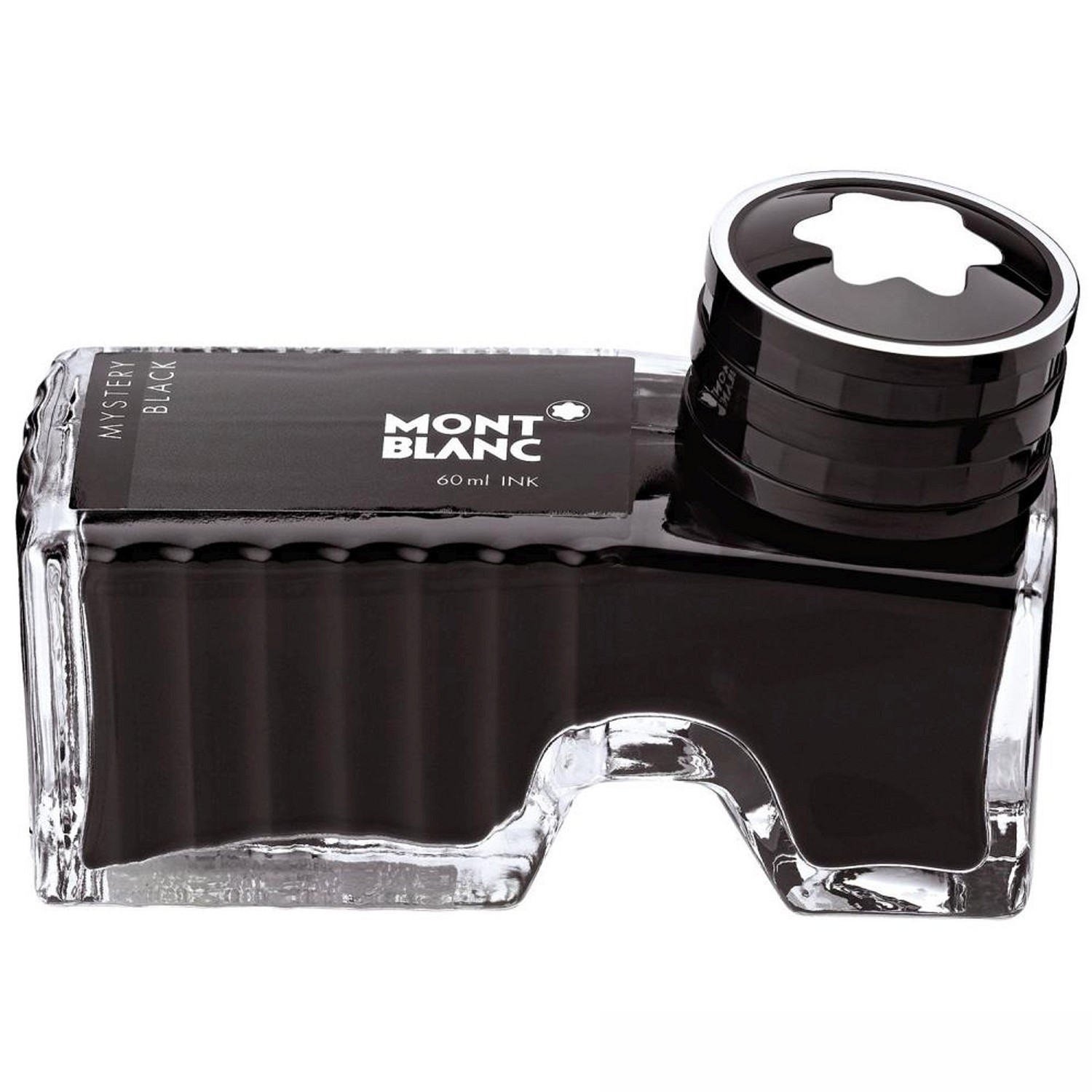 Montblanc Tintenfass 60ml Mystery Black 128184 Montblanc Tintenfass 60ml Mystery Black 128184