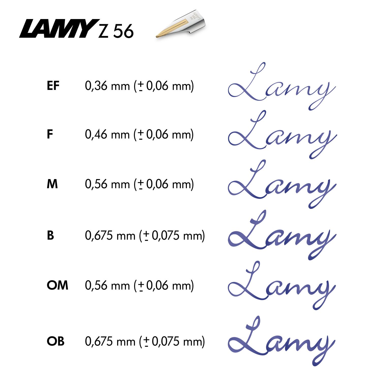 LAMY 14 kt. Goldfeder Z 56 LAMY 14 kt. Goldfeder Z 56