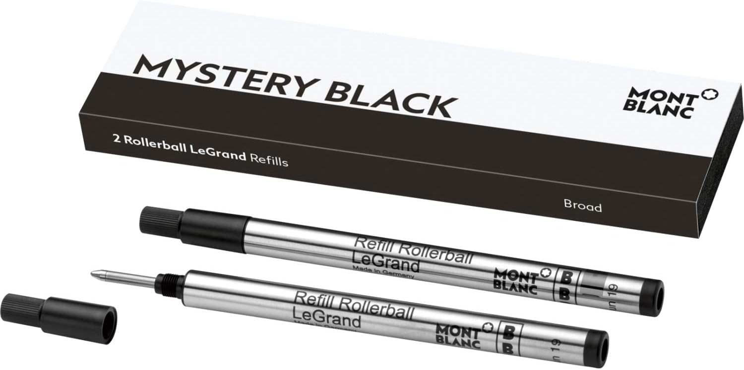 Montblanc 2 Rollerballminen LeGrand (M) Mystery Black 128225 Montblanc 2 Rollerballminen LeGrand (M) Mystery Black 128225