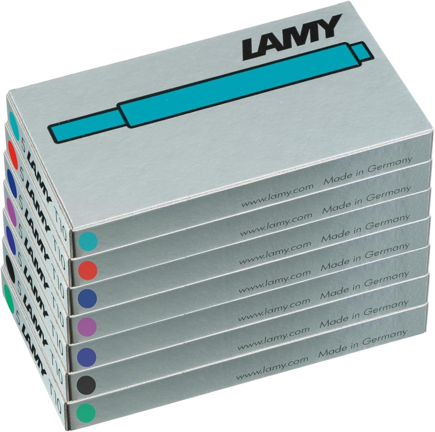 LAMY T10 Tintenpatrone alle Farben (7 Stück) LAMY T10 Tintenpatrone alle Farben (7 Stück)