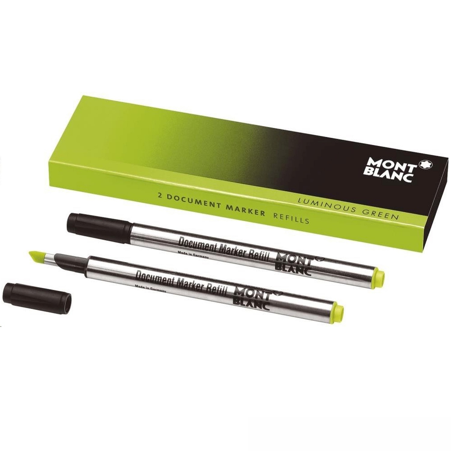 Montblanc 2 Dokumentenmarker-Minen (Luminous Green) 128253 Montblanc 2 Dokumentenmarker-Minen (Luminous Green) 128253