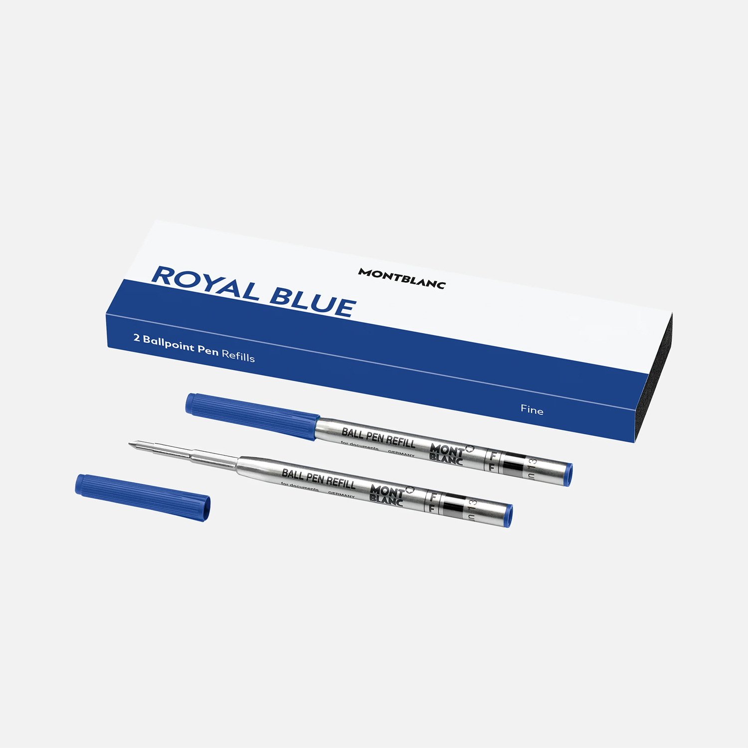 Montblanc 2 Kugelschreiberminen (M) Royal Blue 128214 Montblanc 2 Kugelschreiberminen (M) Royal Blue 128214
